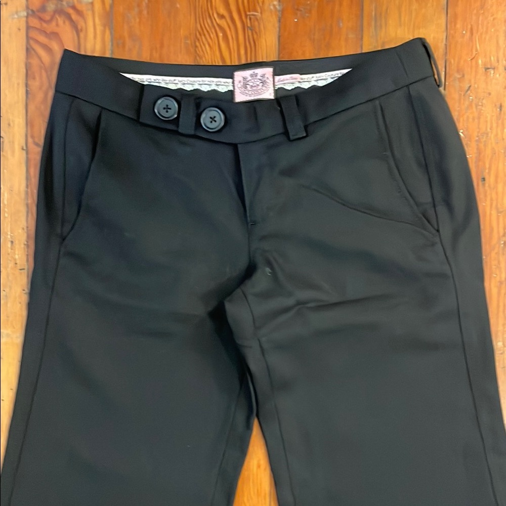 Juicy Couture Black Women’s Wool Pants
